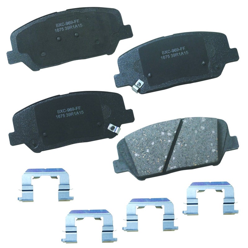 Bendix Premium SBC1675 Ceramic Front Brake Pads for Hyundai Veloster 2015-2013 - Image 1