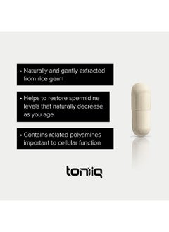 Toniiq Toniiq Ultra Concentrated 500mg Spermidine Supplements for Men and Women  - Image 4