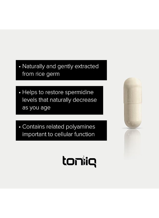 Toniiq Toniiq Ultra Concentrated 500mg Spermidine Supplements for Men and Women  - Image 4
