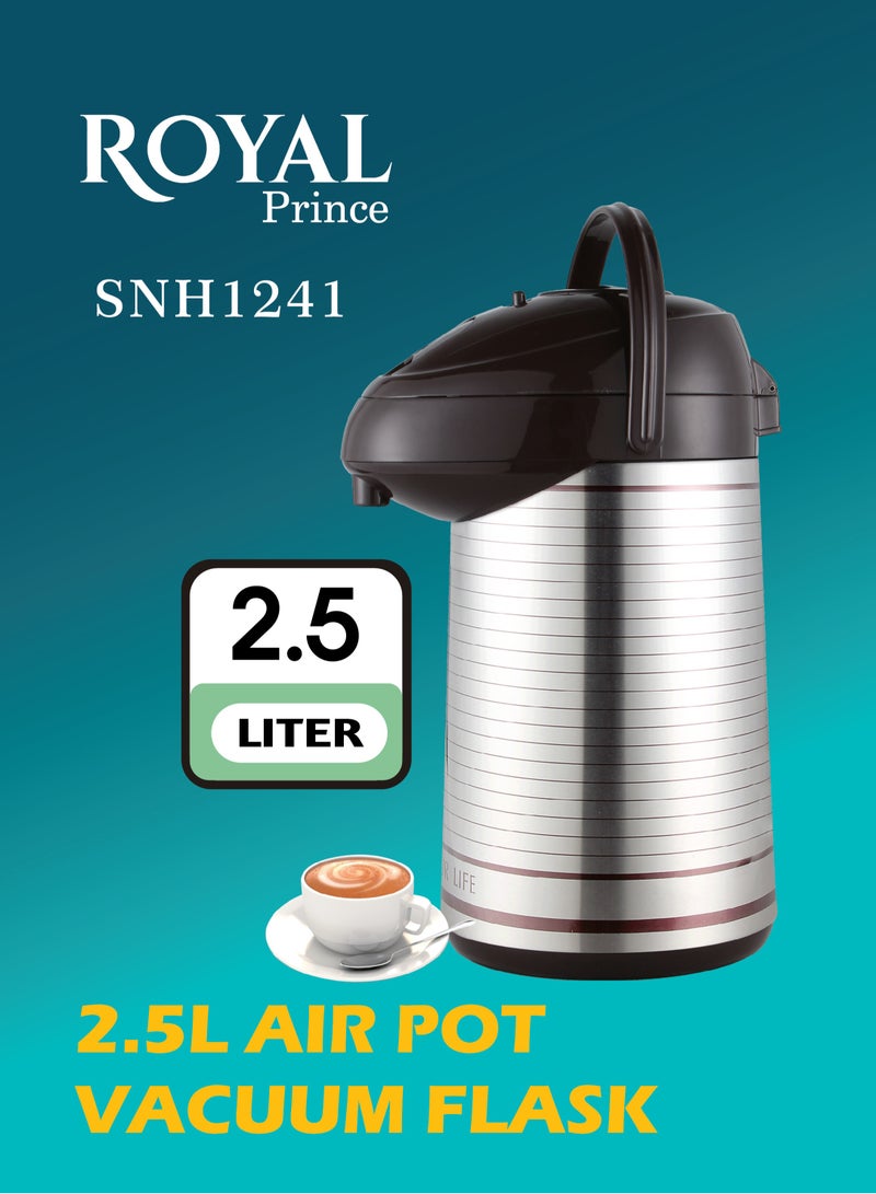 الأمير الملكي رويال برينس اير بوت ترمس مفرغ 2.5 لتر - Image 1