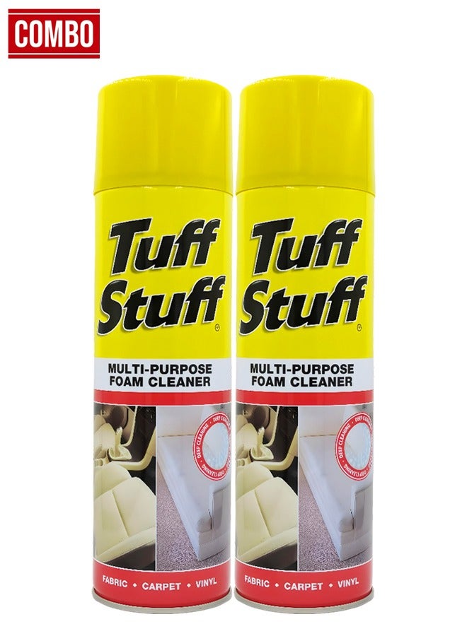 STP Combo Offer - Buy 2 PCS STP Tuff Stuff Multi Purpose Foam Cleaner Use On Car Interior, Furniture, Carpet 623ml - Image 5