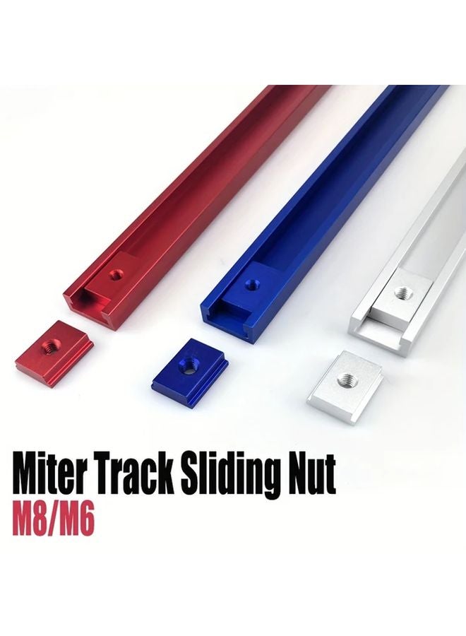 Type 30 T Slot Slider M8 Blue 4 Pack For Woodworking - Image 5