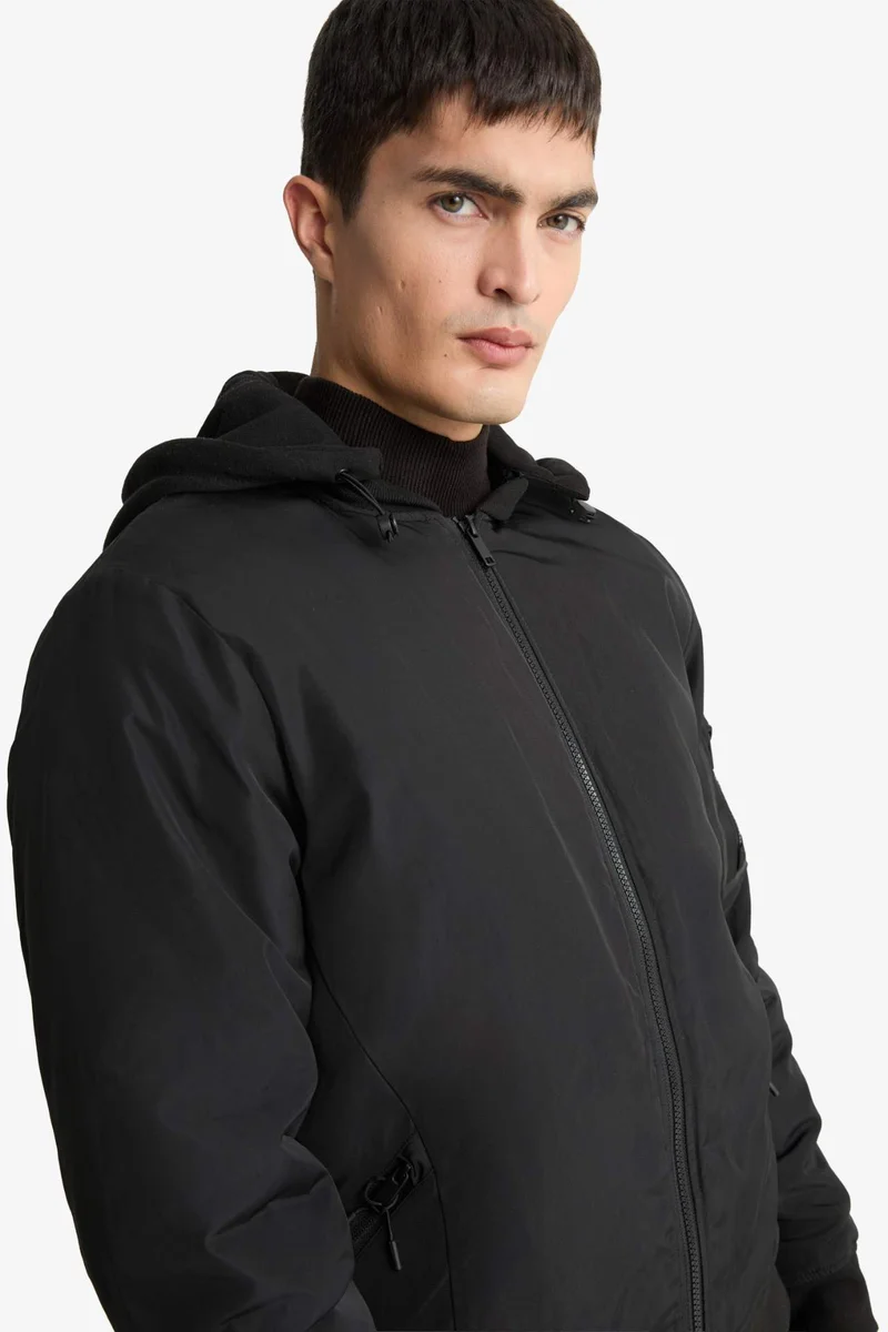 Defacto  Slim Fit Puffer Jacket for Men | Best Price UAE
