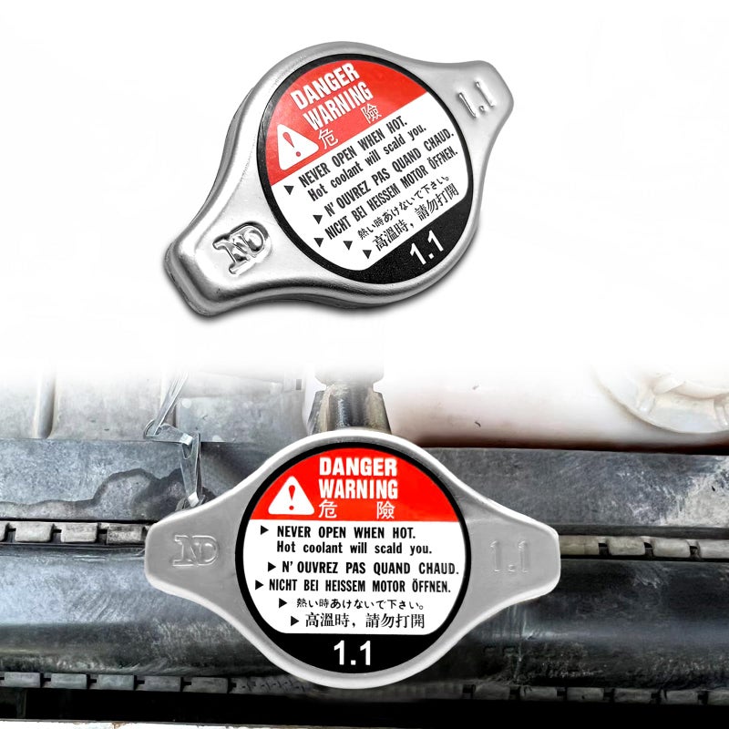 BSAMZO Radiator Coolant Reservoir Cap 19045PAAA01 Compatible with Honda Civic 19922005 Accord 19942006 Odyssey 19952007 CRV 19972005 Pilot 20032008 - Image 2