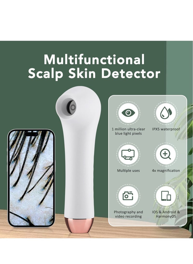 Generic - HD Scalp Detection Device - WiFi Visual Follicle Analyzer, Professional Skin Analysis Instrument for Real-Time Hair Health Monitoring, Ideal for Home and Salon Use - Image 1