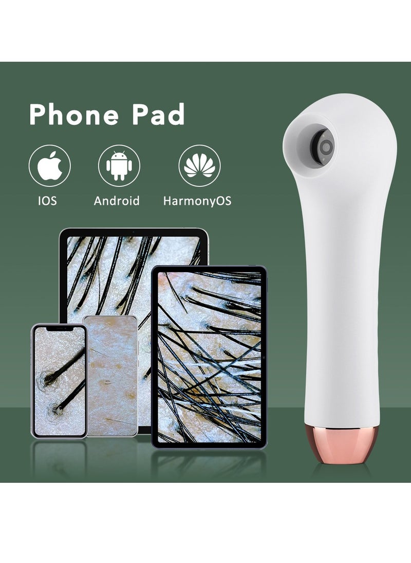 Generic - HD Scalp Detection Device - WiFi Visual Follicle Analyzer, Professional Skin Analysis Instrument for Real-Time Hair Health Monitoring, Ideal for Home and Salon Use - Image 1