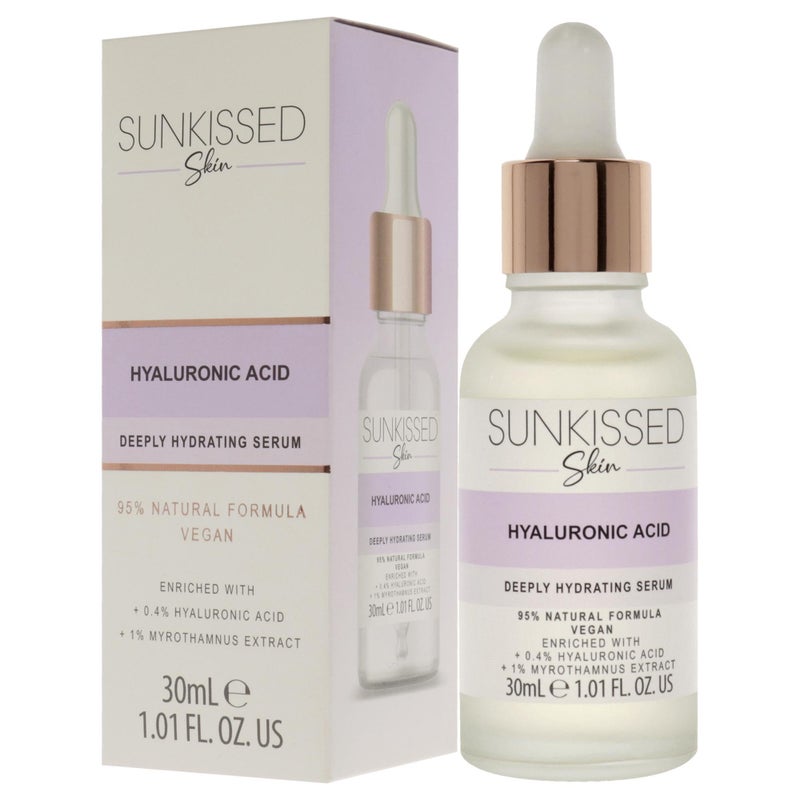 Sunkissed Hyaluronic Acid Serum by Sunkissed for Unisex - 1.01 oz Serum - Image 4