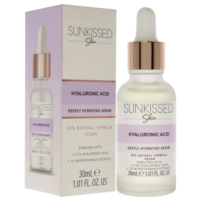 Sunkissed Hyaluronic Acid Serum by Sunkissed for Unisex - 1.01 oz Serum - Image 3