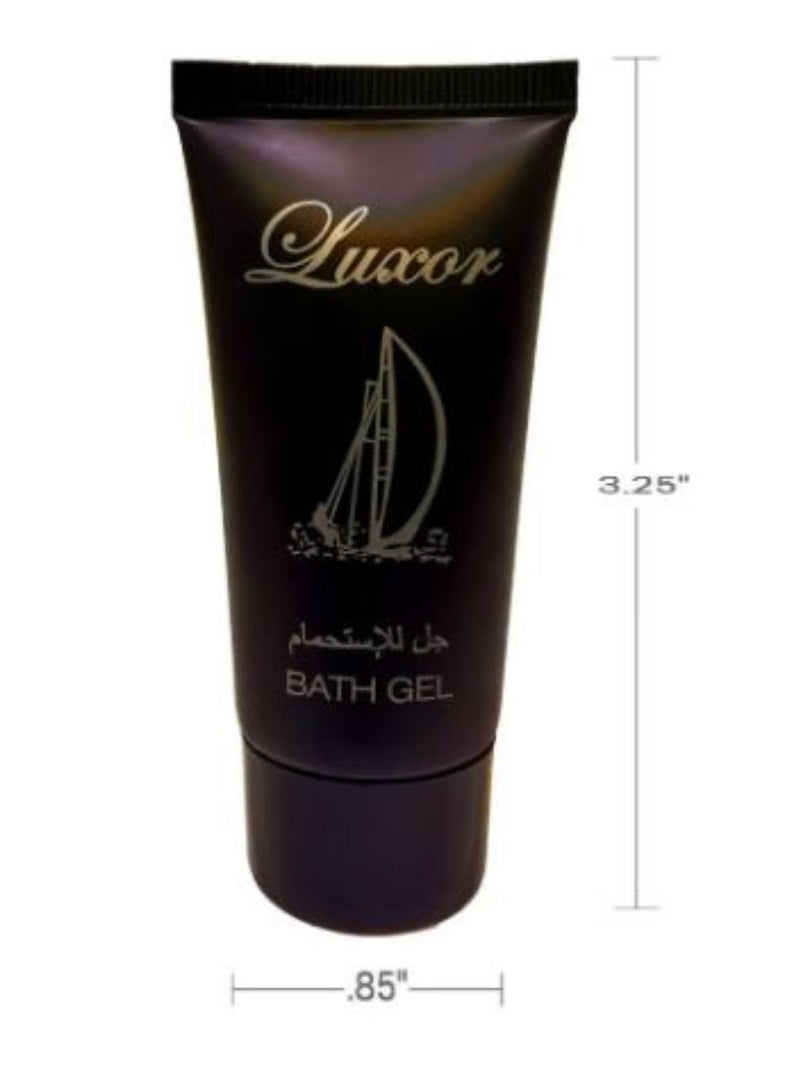 ECO Amenities Luxor Bath Gel 0.85 oz. – Bulk Hotel Amenities, Travel Size Shower Gel, Luxury Guest Toiletries for Hotels, Resorts, Airbnb & Spa – Case of 250 Tubes” - Image 4