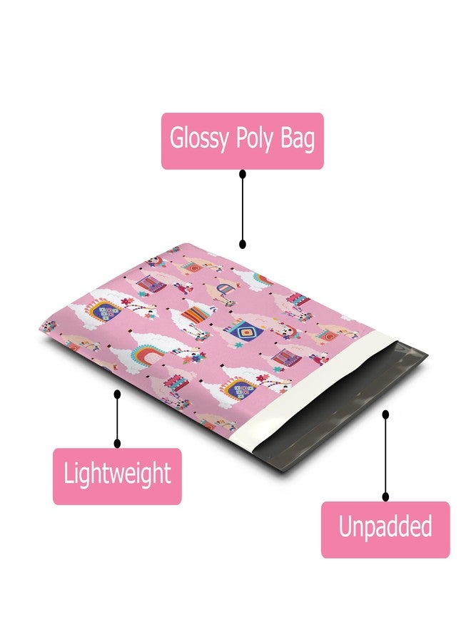 Pro Supply Global 10x13 (100) Lovely Llama Designer Poly Mailers Shipping Envelopes Premium Printed Bags - Image 3