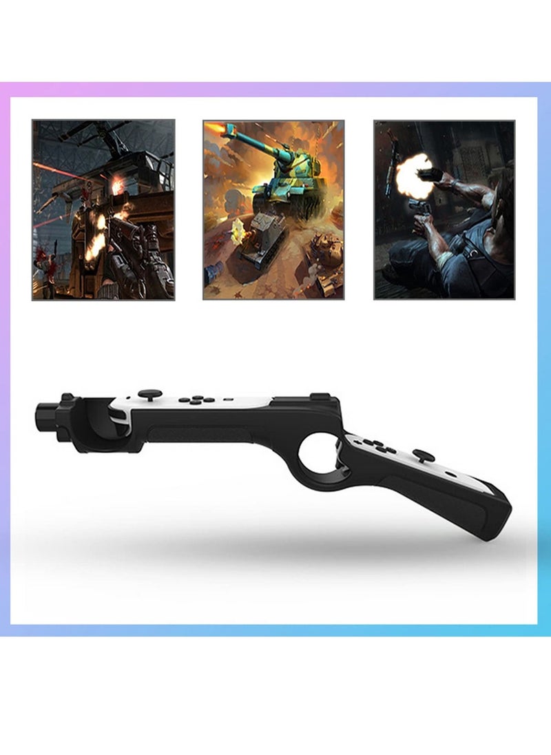 Generic - Compatible with Nintendo Switch OLED Joycon Shooting Games Joy Joy-con Controller Induction Peripherals Shoot-ing Grip Accessories - Image 1