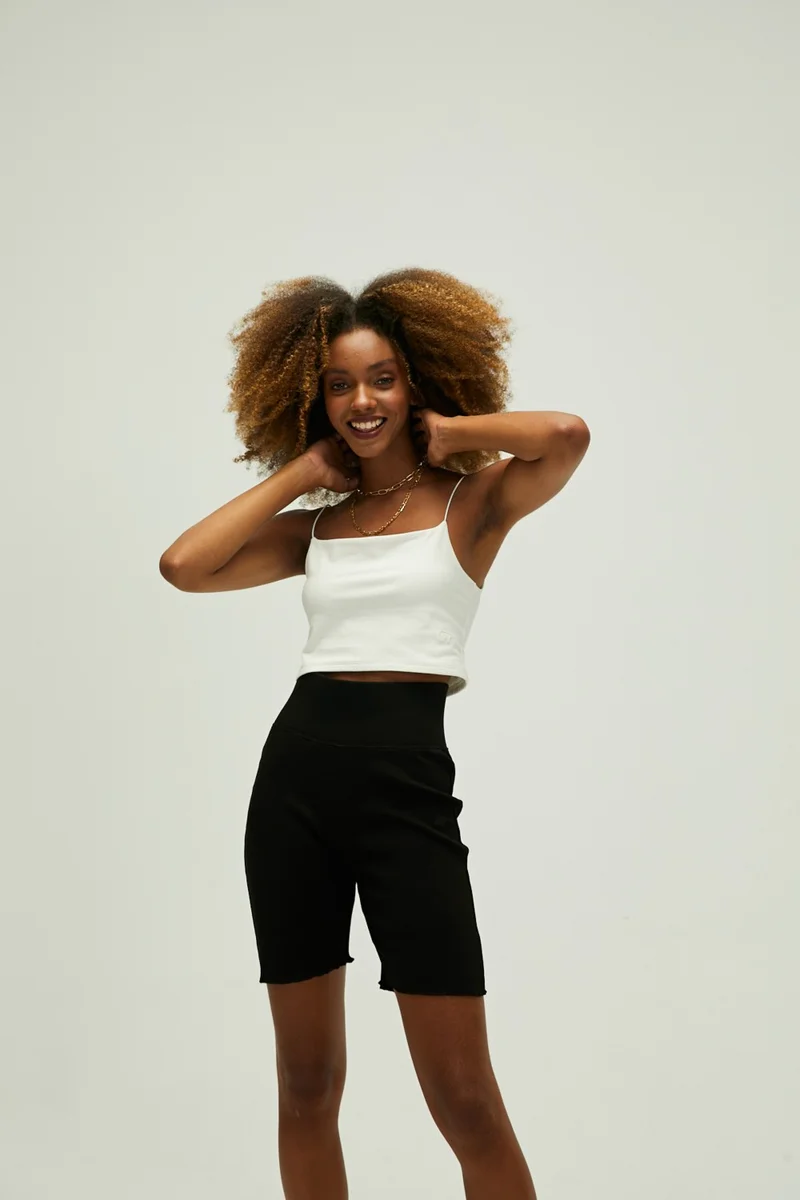 Bad Bear Women's Off-White Athlete Vinyasa Tank Top