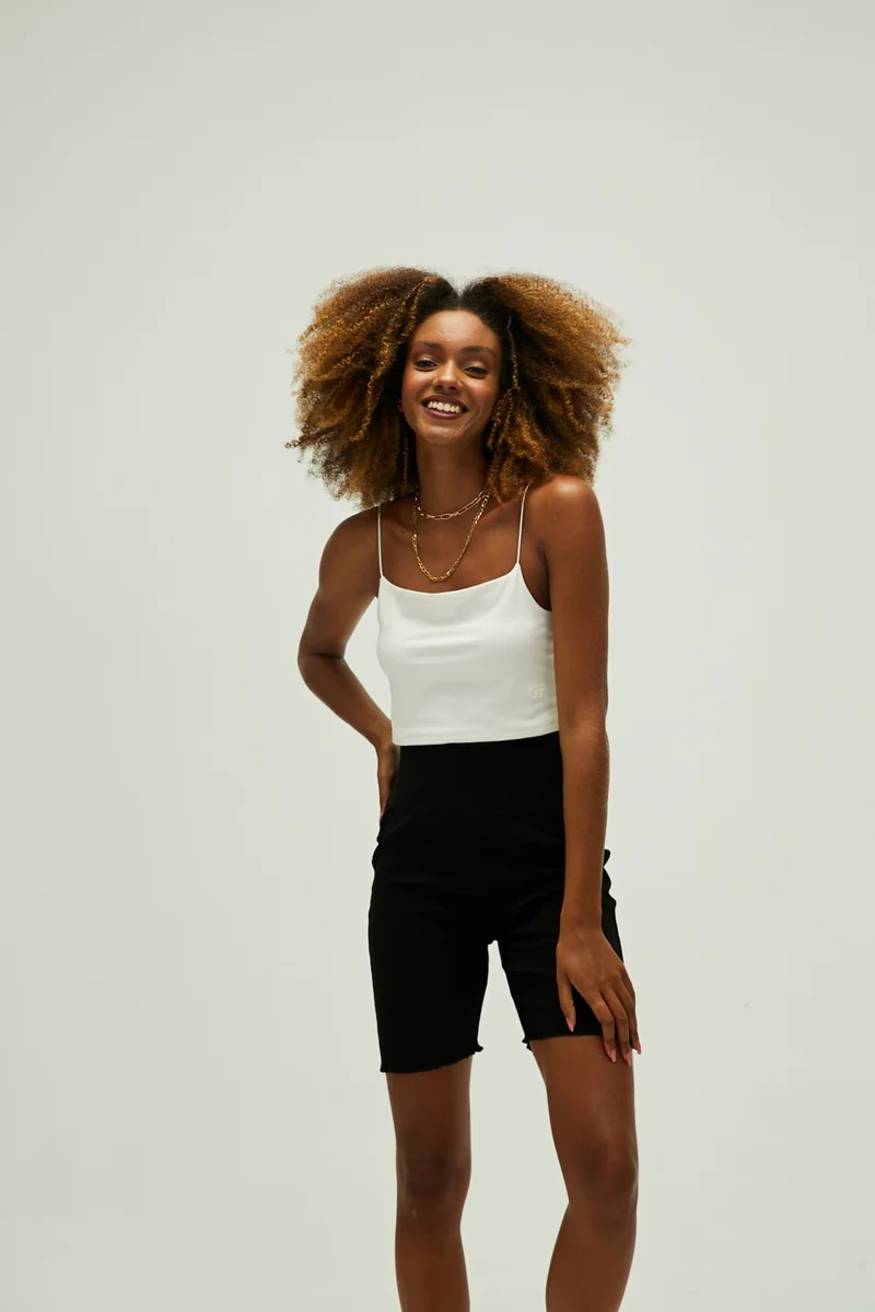 Bad Bear Women's Off-White Athlete Vinyasa Tank Top