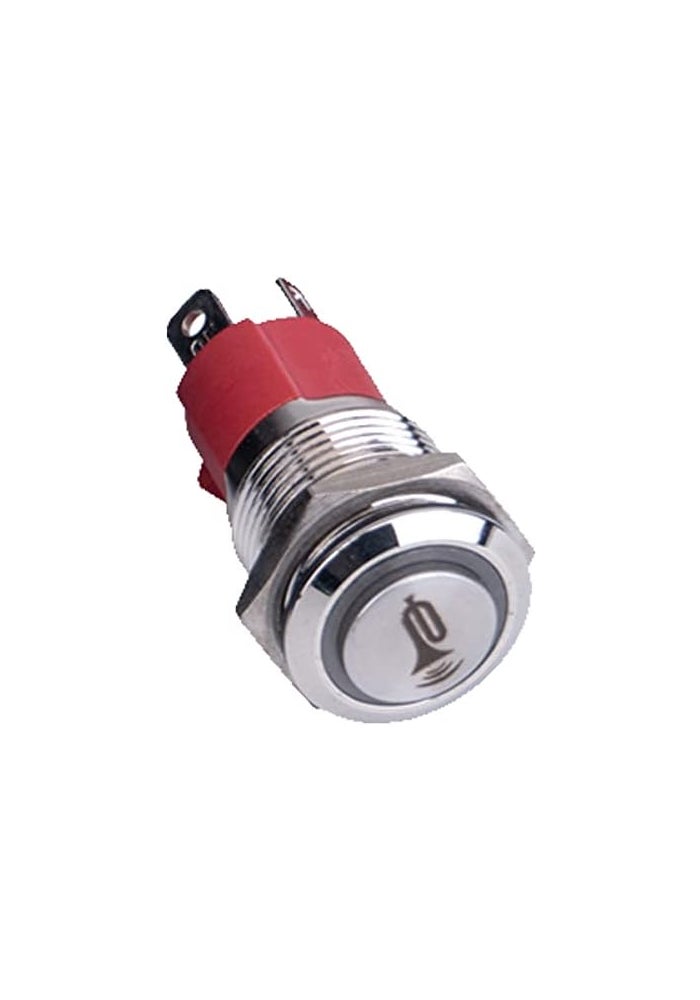 AOLIHAN Universal 12V DC Snail Horn Kit for ATV UTV Golf Cart with Lighted Button - Image 4