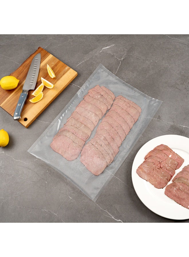 Restaurantware Fresh Hero 18 x 12 Inch Vacuum Sealer Bags, 1000 Food Storage Bags - 3 mil Thick, Microwavable, Clear Plastic Sous Vide Bags, Freezable, For Storing Food Or Sous Vide Cooking  - Image 3