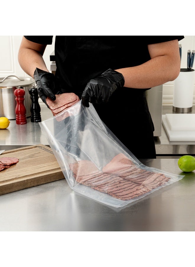 Restaurantware Fresh Hero 18 x 12 Inch Vacuum Sealer Bags, 1000 Food Storage Bags - 3 mil Thick, Microwavable, Clear Plastic Sous Vide Bags, Freezable, For Storing Food Or Sous Vide Cooking  - Image 5