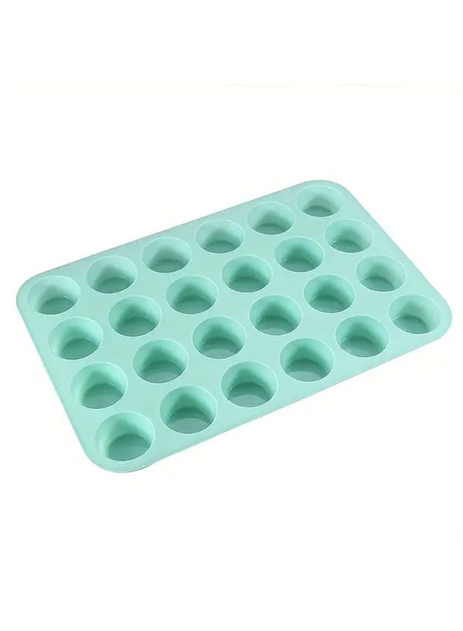 1pc Non Stick Silicone Mini Pancake Tray Easy Release Heat Resistant Easy Clean Baking Mold - Image 5