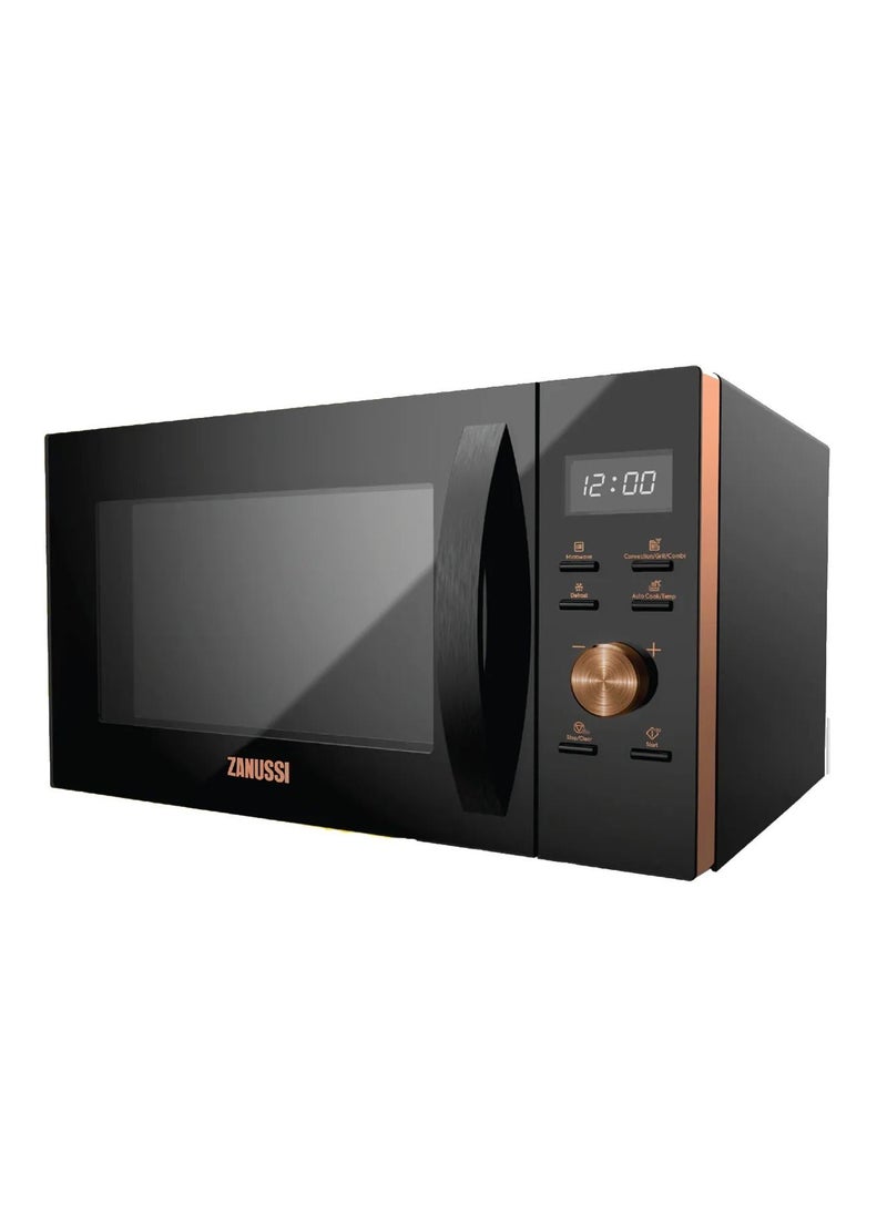 ZANUSSI Microwave Convection, 25 Liter,  Digital AUTO COOK With Grill Copper, ZMC25D59EB 