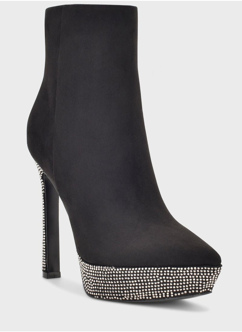 NINE WEST أحذية الكاحل ذات المقدمة المدببة  - Image 2