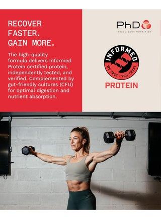 Whey Protein - Protein supports muscle growth and maintenance, 25g protein|low sugar| 30 servings|flavour Vanilla | 1kg - per 33g serving - view 4