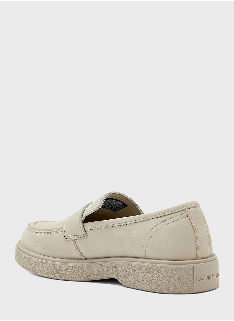 CALVIN KLEIN - Crepe Casual Slip Ons Lofers - Image 1