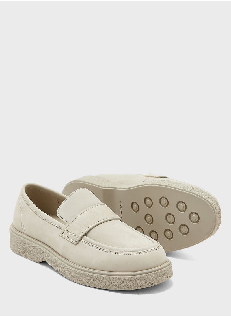 CALVIN KLEIN - Crepe Casual Slip Ons Lofers - Image 1