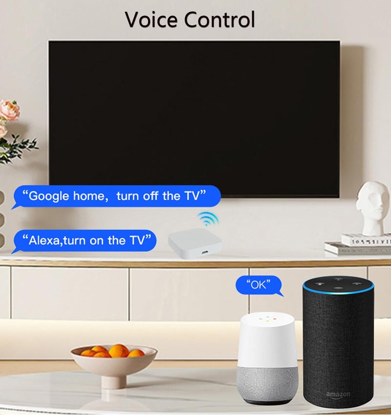 SENCKIT Smart Multi-mode Gateway: ZigBee 3.0 & Bluetooth & Mesh Hub, App Remote Control, Intelligent Bridge Wireless Smart Home Gateway Voice Control via Alexa/Google Home (ONLY Surport Tuya Smart Devices) - Image 5