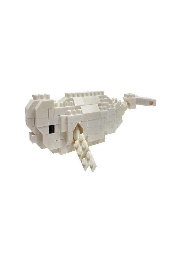 Nanoblock nanoblock - Humpback Whale [Sea Friends], Collection Series Building Kit  - Image 2