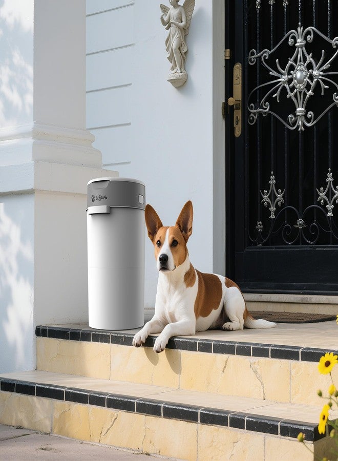 Olfjurk Pet Trash Can| Dog Waste Disposal System for Outdoor and Indoor Odor Control | Dog Poop Trash can | Includes 4 Square Refill Bag - Image 3