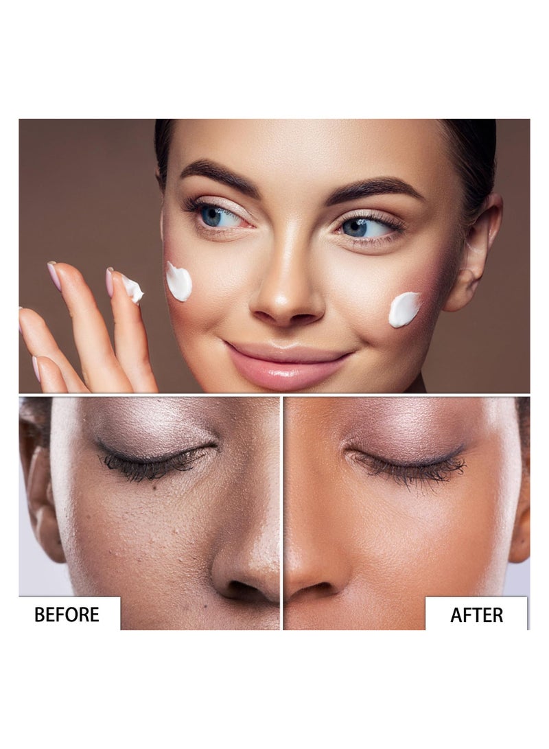 SYOSI Skin Whitening Cream for Body, Underarm Lightening Cream for Intimate Areas and Bleaching, Brightening Cream Dark Spot Remover Corrector for Neck, Armpit, Elbow, Inner Thigh and Knees (1.8oz) - Image 4