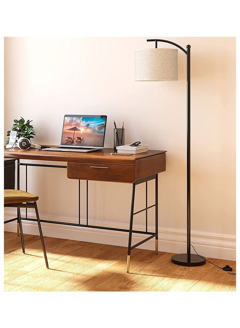 Cool Baby - COOLBABY Floor Lamp for Living Room Standing lamp with 3 Color Temperatures Linen lampshade - Image 1