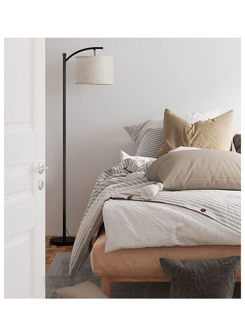 Cool Baby - COOLBABY Floor Lamp for Living Room Standing lamp with 3 Color Temperatures Linen lampshade - Image 1