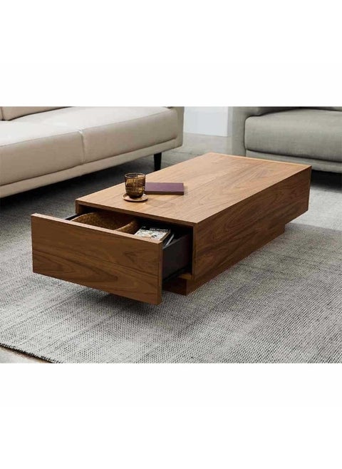 MDF Center Table Brown - 42×55×110 cm