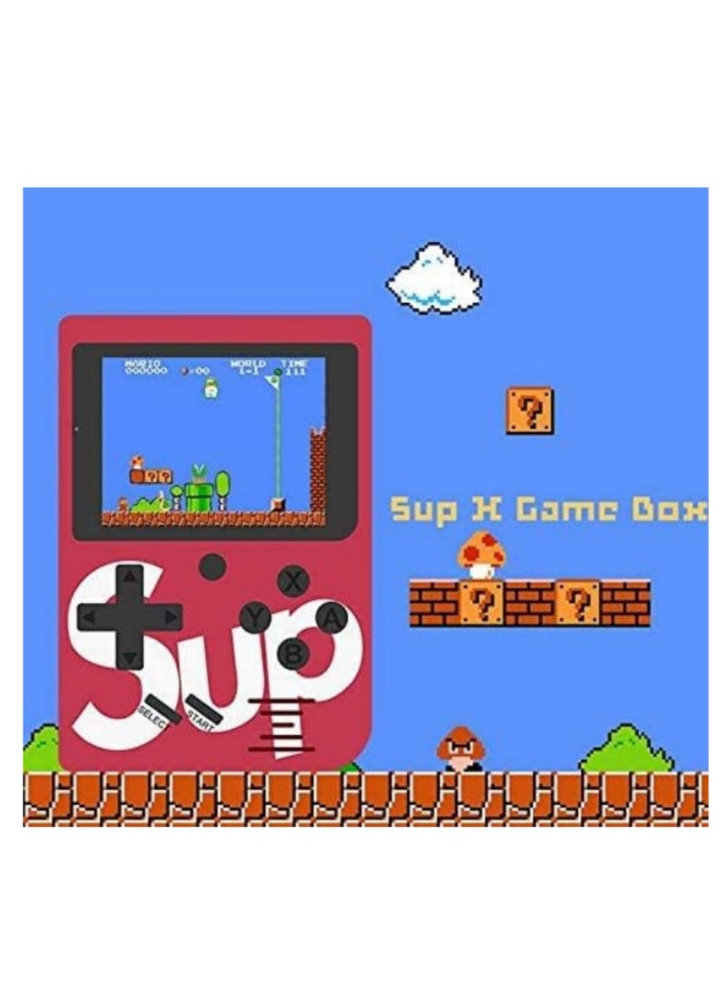 1pcs Retro Game Player with 2.5" 8-Bit LCD Portable Video Games,The 80's Arcade Video Gaming System,Built-in 129 Classic Old School Games Entertainment-Red - Image 2