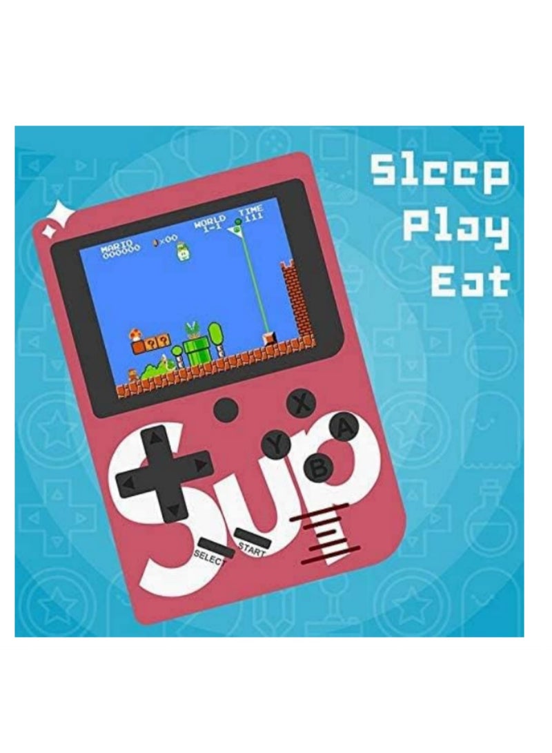1pcs Retro Game Player with 2.5" 8-Bit LCD Portable Video Games,The 80's Arcade Video Gaming System,Built-in 129 Classic Old School Games Entertainment-Red - Image 4