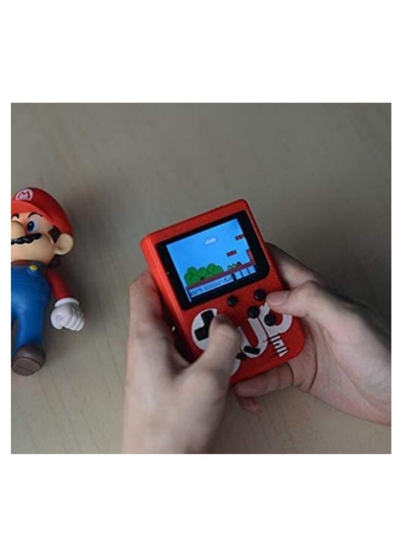 1pcs Retro Game Player with 2.5" 8-Bit LCD Portable Video Games,The 80's Arcade Video Gaming System,Built-in 129 Classic Old School Games Entertainment-Red - Image 3