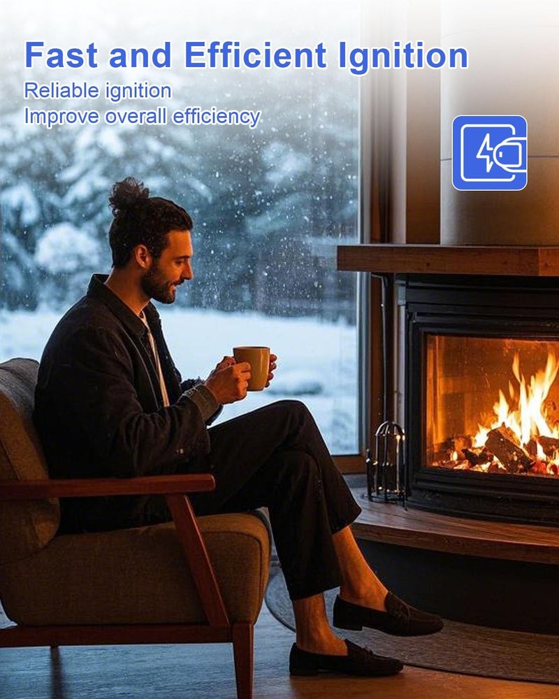 TIKSCIENCE Q314A4586 Pilot Burner with Thermocouple Assembly Fit for Honeywell TRC Q309 Q340 Q390 Q313 Thermopiles Replace Q314A-CSC Gas Furnace Thermocouple - Image 2