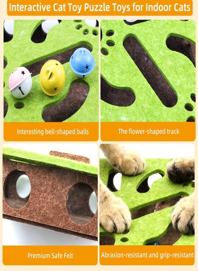 SEILETOO Cat Puzzle Box with A Chew Rope, Puzzle Toy for Kitten, Cat Nail File Scratcher Box, Bite & Scratch Resistant, for Scratching Hunting Mental - Image 4
