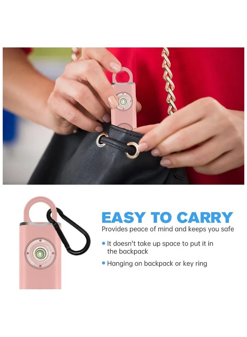 Personal Safety Siren for Women - 130dB Alarm, Strobe Light, Key Chain, 3 Pop Colors, AF2004 Anti-Robbery Device  - Image 5