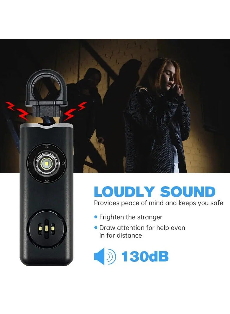 Personal Safety Siren for Women - 130dB Alarm, Strobe Light, Key Chain, 3 Pop Colors, AF2004 Anti-Robbery Device  - Image 4