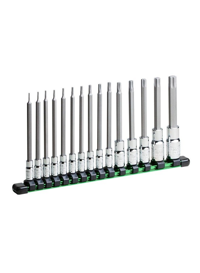Capri Tools 30500-15TBL Long Star Bit Socket Set, Advanced Series, 15-Piece - Image 1