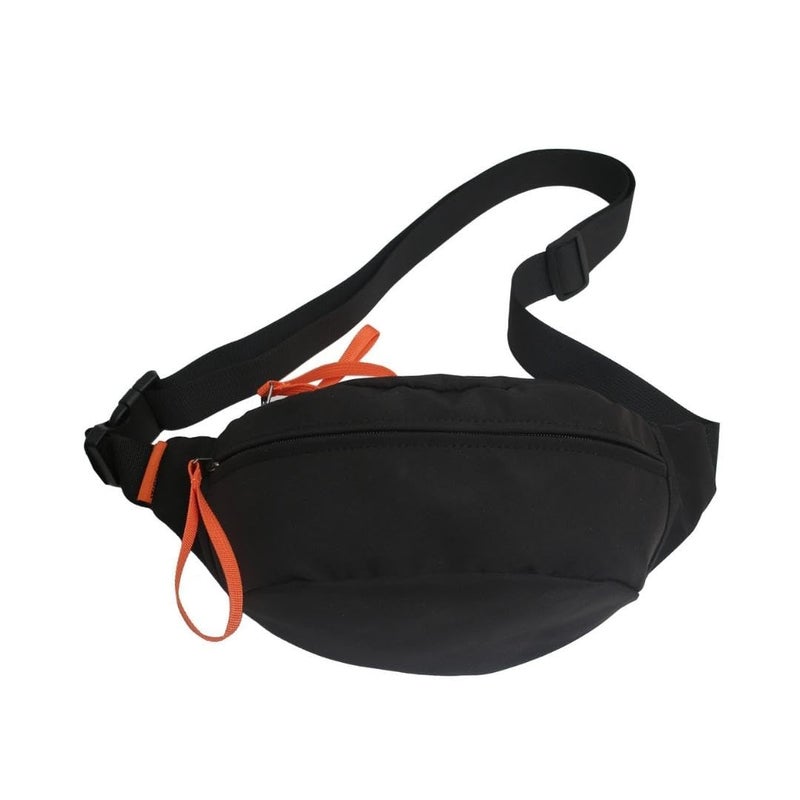 Tressential Waist Bag for Men Women | Cross Body Fanny Pack for Hiking, Travel, Camping, Outdoor Sports, Cycling | Money Belt with Adjustable Strap (Black) - Image 1