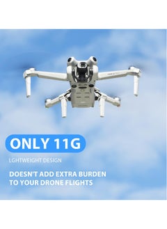 Generic Extension Landing Gear for DJI Mini 4 Pro, Lightweight Portable Legs Anti-Scratch Landing Extender Bracket for Mini 4 Pro Drone Accessories (WHite)  - Image 4