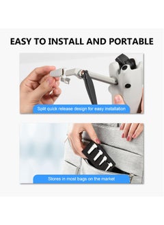 Generic Extension Landing Gear for DJI Mini 4 Pro, Lightweight Portable Legs Anti-Scratch Landing Extender Bracket for Mini 4 Pro Drone Accessories (WHite)  - Image 5