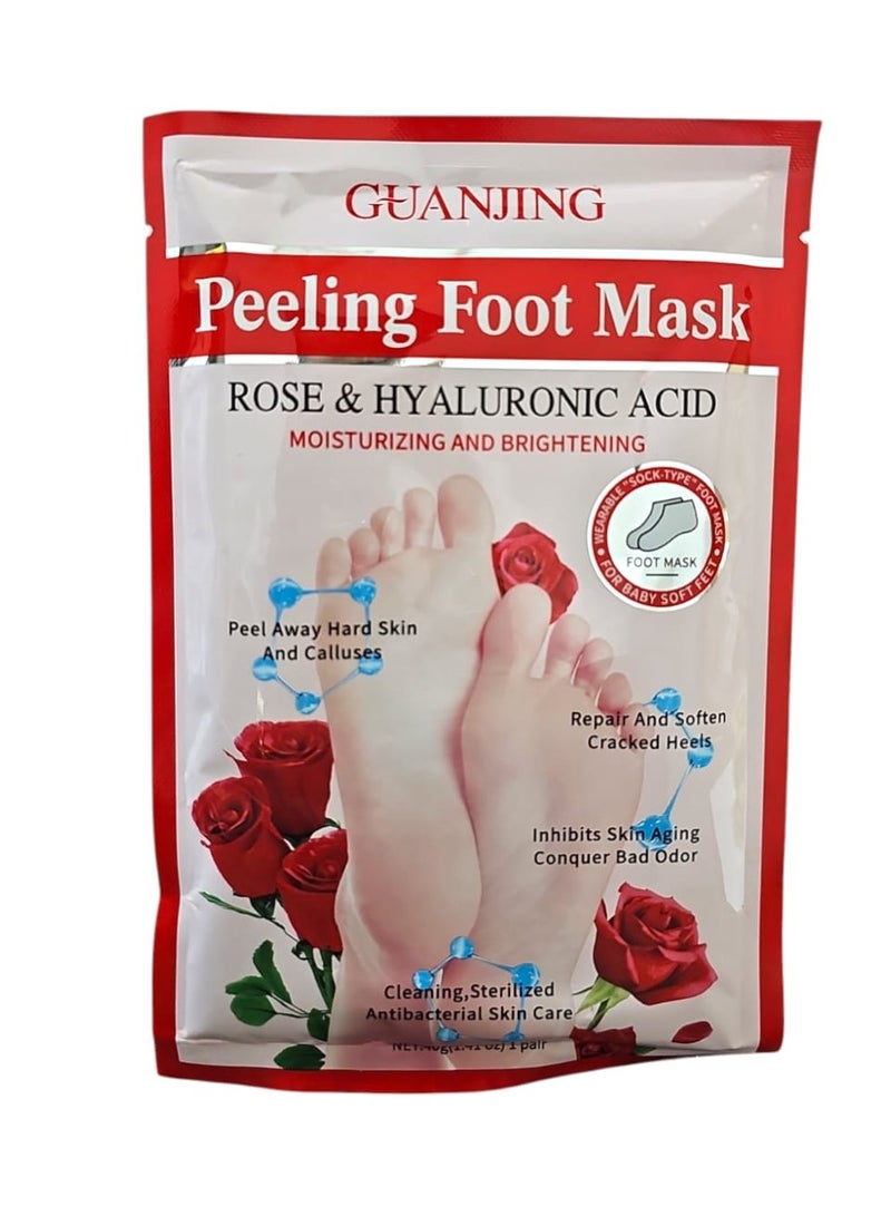 GUANJING Nourishing Rose & Hyaluronic Hand & Body Mask - Image 2
