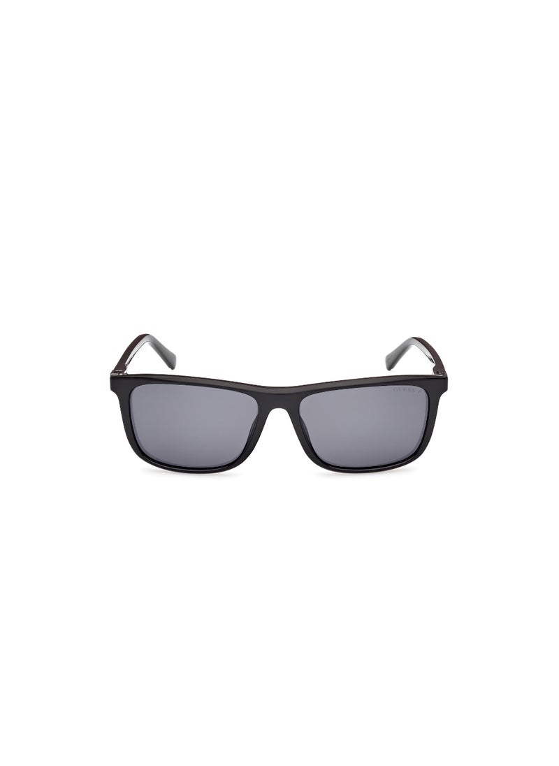 GUESS GUESS Plastic Rectangular Full Rim Men Polarized Sunglass  - Image 2