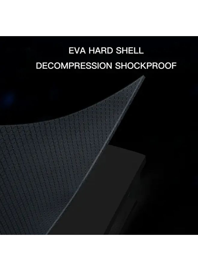 Black Shockproof Travel Speaker Case For JBL Flip Series Multiple Compartments - Image 3