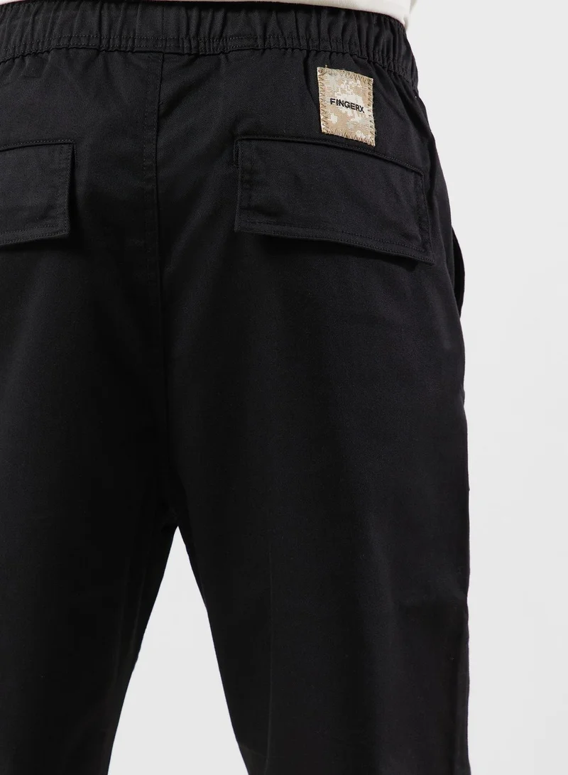 FINGERCROXX Logo Pants