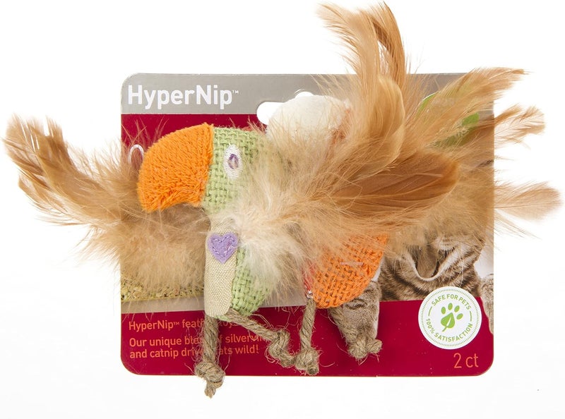 بيتلينكس جودة مجربة ميدانيا لعبة PetLinks Happy Nip Love Birds للقطط أحجام عصرية متنوعة - Image 4