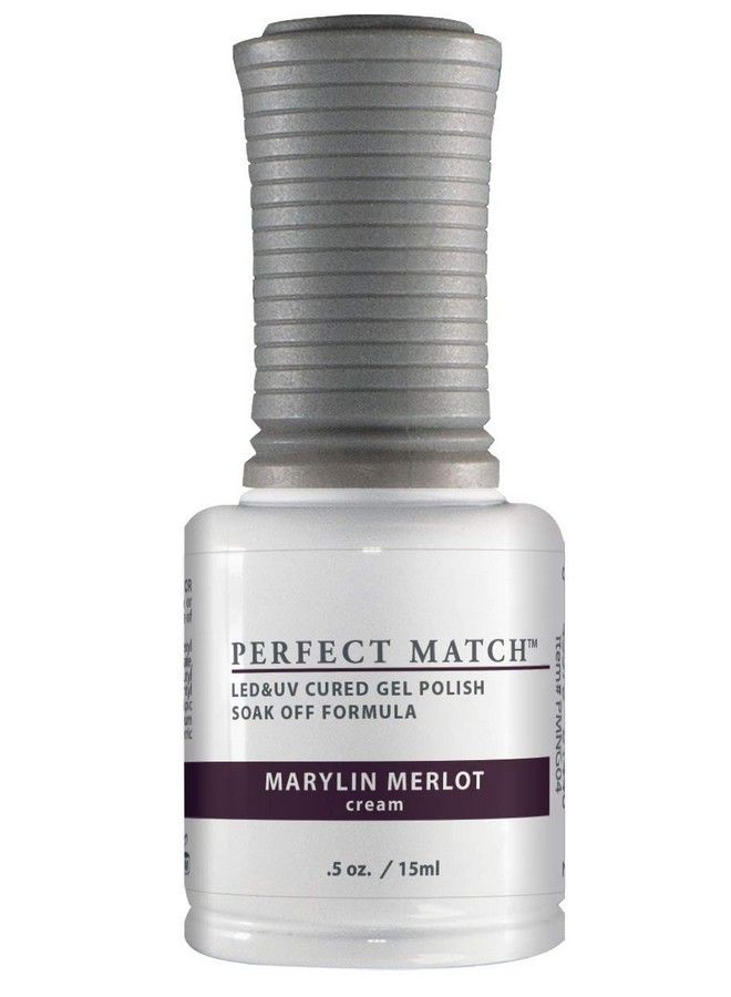 Lechat Perfect Match Gel Polish Marilyn Merlot 0.5 Fl Oz (Pms04) - Image 1